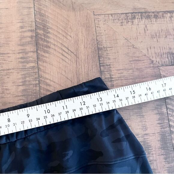 Lululemon Like New On The Fly Pant Drawstring Size 4 Black Gray Incognito - Picture 5 of 10